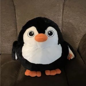 Adventure planet soft penguin plush pillow